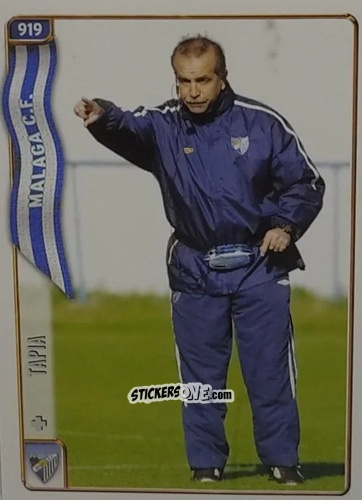 Sticker Tapia - Las Fichas De La Liga 2004-2005 n. 919 - Mundicromo