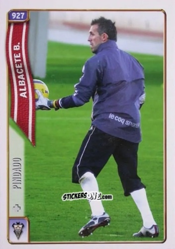 Cromo Pindado - Las Fichas De La Liga 2004-2005 n. 927 - Mundicromo