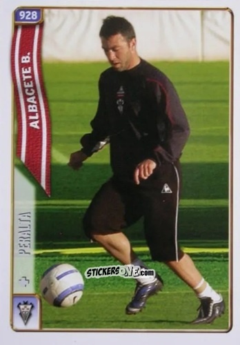 Cromo Peralta - Las Fichas De La Liga 2004-2005 n. 928 - Mundicromo
