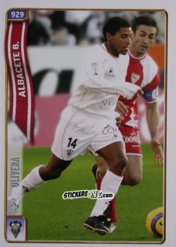 Cromo Olivera - Las Fichas De La Liga 2004-2005 n. 929 - Mundicromo