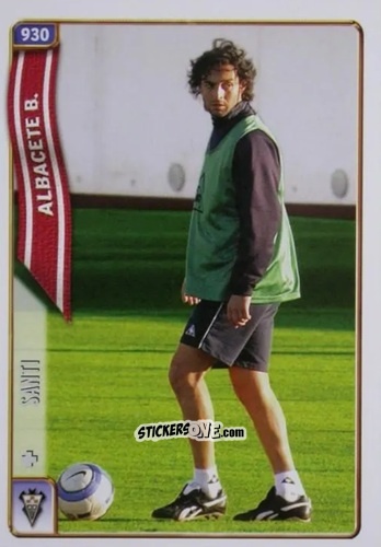 Cromo Santi - Las Fichas De La Liga 2004-2005 n. 930 - Mundicromo