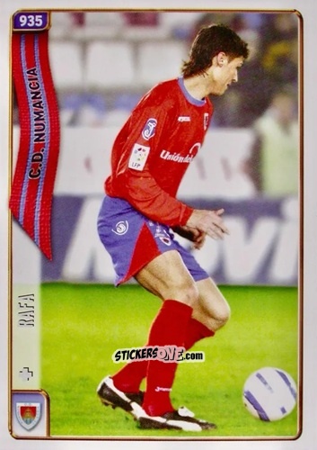 Cromo Rafa - Las Fichas De La Liga 2004-2005 n. 935 - Mundicromo