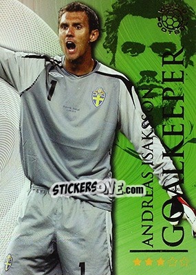Cromo Isaksson Andreas - World Football Online 2009-2010. Series 1 n. 29 - Futera