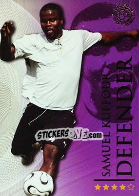 Cromo Kuffour Samuel - World Football Online 2009-2010. Series 1 n. 119 - Futera