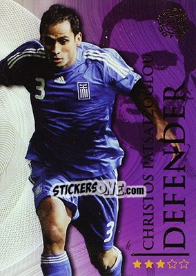 Figurina Patsatzoglou Christos - World Football Online 2009-2010. Series 1 n. 143 - Futera