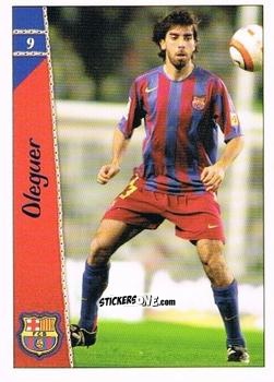 Cromo Oleguer - Las Fichas De La Liga 2005-2006 n. 9 - Mundicromo
