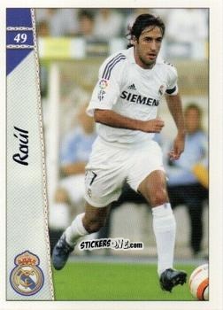 Cromo Raul González - Las Fichas De La Liga 2005-2006 n. 49 - Mundicromo