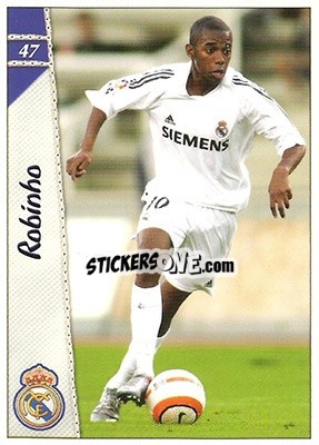 Figurina Robinho - Las Fichas De La Liga 2006-2007 n. 47 - Mundicromo