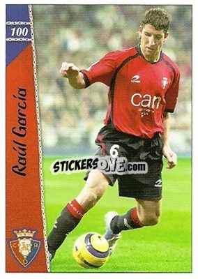 Figurina Raul Garcia - Las Fichas De La Liga 2006-2007 n. 100 - Mundicromo