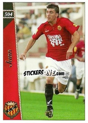 Cromo Juan - Las Fichas De La Liga 2006-2007 n. 504 - Mundicromo