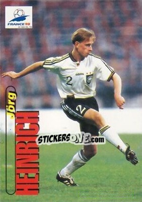 Cromo Jörg Heinrich - FIFA World Cup France 1998. Trading Cards n. 23 - Panini