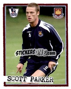 Figurina Scott Parker - English Premier League 2007-2008. Kick off n. 215 - Merlin