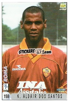 Cromo Aldair / V. Montella - Calciatori 1999-2000 n. 159 - Mundicromo