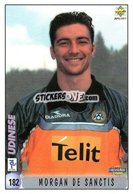 Sticker M. De Sanctis / M. Margiotta - Calciatori 1999-2000 n. 182 - Mundicromo
