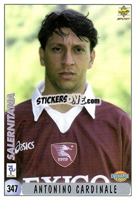 Sticker A. Cardinale / S. Monaco - Calciatori 1999-2000 n. 347 - Mundicromo