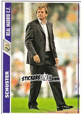 Cromo Schuster - Las Fichas De La Liga 2007-2008 n. 4 - Mundicromo