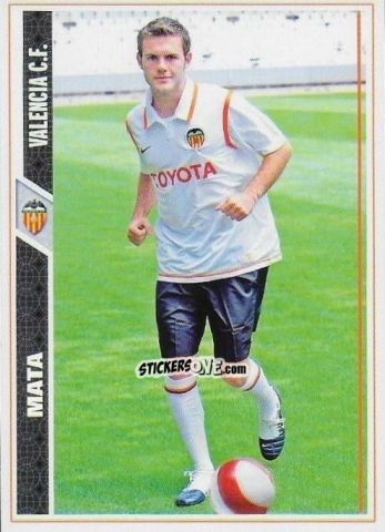 Figurina Mata - Las Fichas De La Liga 2007-2008 n. 96 - Mundicromo