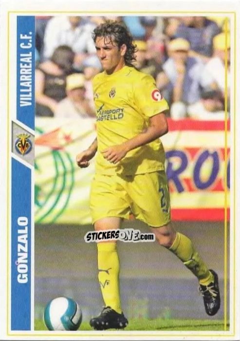 Figurina Gonzalo - Las Fichas De La Liga 2007-2008 n. 116 - Mundicromo