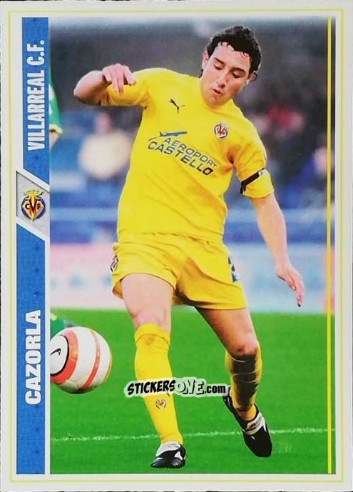 Figurina Cazorla - Las Fichas De La Liga 2007-2008 n. 123 - Mundicromo