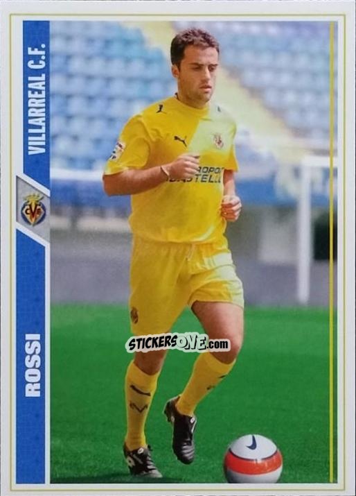 Figurina Rossi - Las Fichas De La Liga 2007-2008 n. 131 - Mundicromo