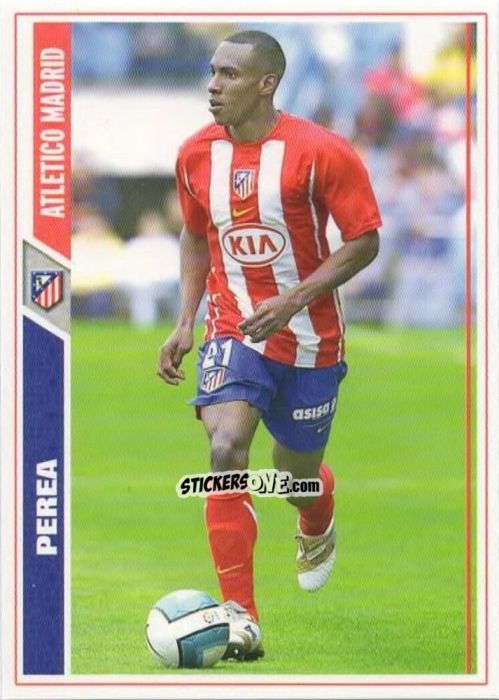 Figurina Perea - Las Fichas De La Liga 2007-2008 n. 172 - Mundicromo