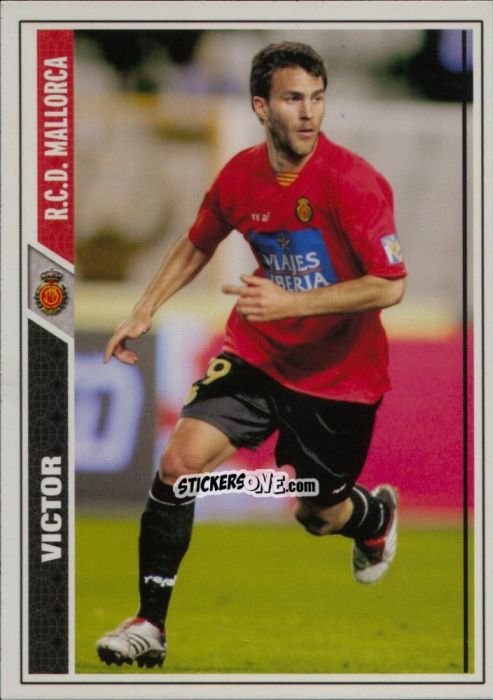 Figurina Victor - Las Fichas De La Liga 2007-2008 n. 320 - Mundicromo