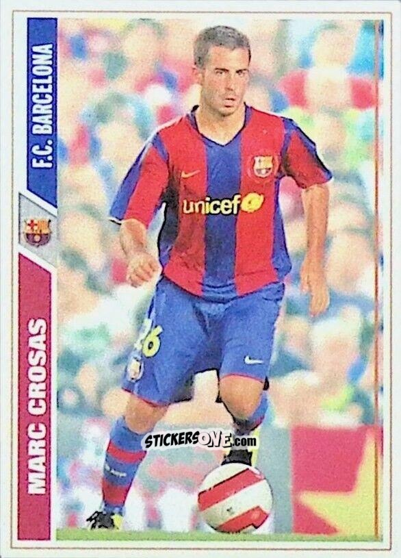 Sticker Crosas - Las Fichas De La Liga 2007-2008 n. 576 - Mundicromo