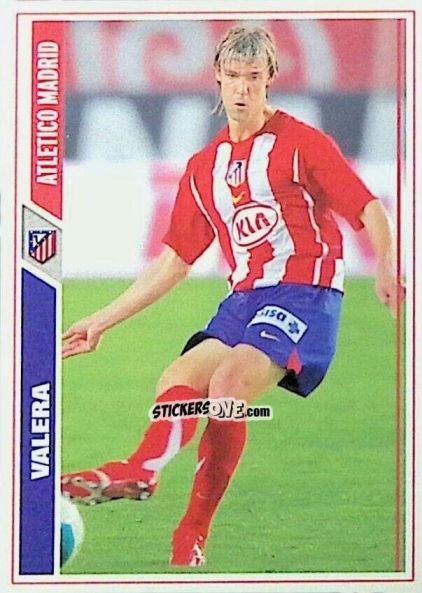 Cromo Valera - Las Fichas De La Liga 2007-2008 n. 587 - Mundicromo