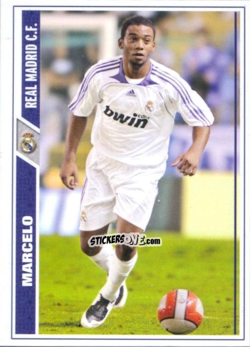 Figurina Marcelo - Las Fichas De La Liga 2007-2008 n. 622 - Mundicromo