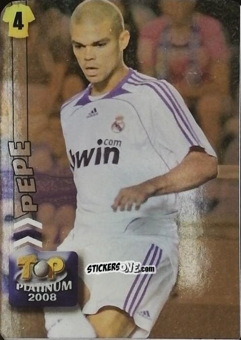Figurina Pepe - Las Fichas De La Liga 2007-2008 n. 703 - Mundicromo