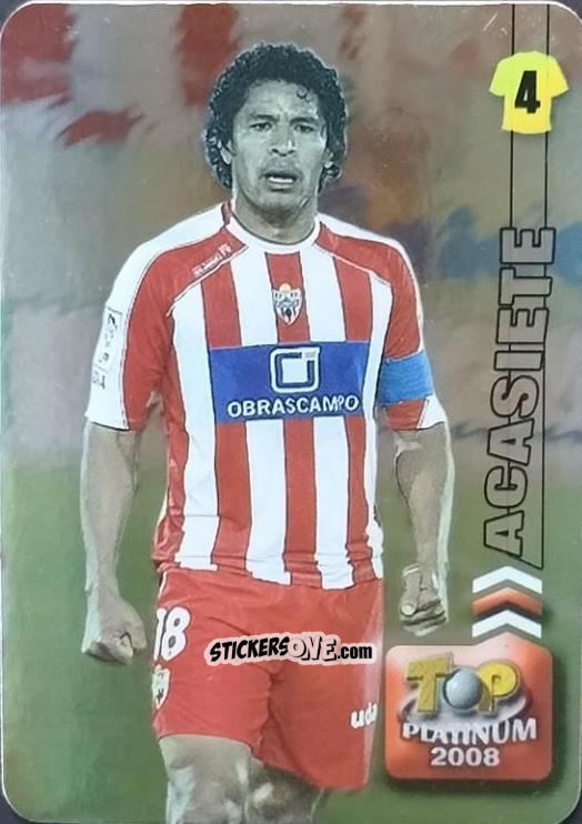 Sticker Acasiete - Las Fichas De La Liga 2007-2008 n. 711 - Mundicromo