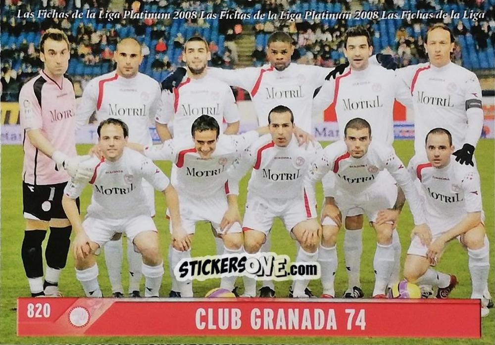 Sticker Granada - Las Fichas De La Liga 2007-2008 n. 820 - Mundicromo