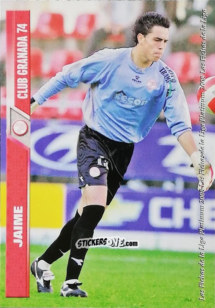 Cromo Jaime - Las Fichas De La Liga 2007-2008 n. 821 - Mundicromo