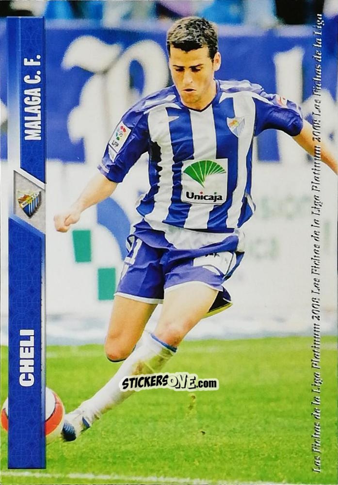Cromo Cheli - Las Fichas De La Liga 2007-2008 n. 1030 - Mundicromo