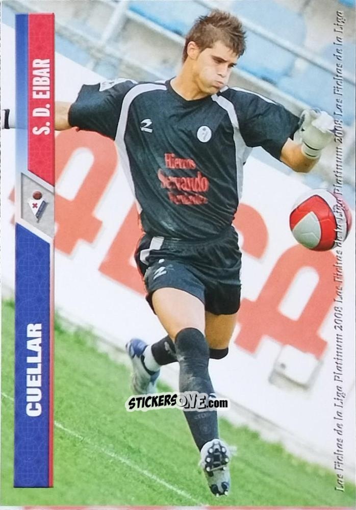 Cromo Cuellar - Las Fichas De La Liga 2007-2008 n. 1109 - Mundicromo