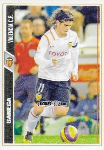 Figurina Banega - Las Fichas De La Liga 2007-2008 n. 1168 - Mundicromo