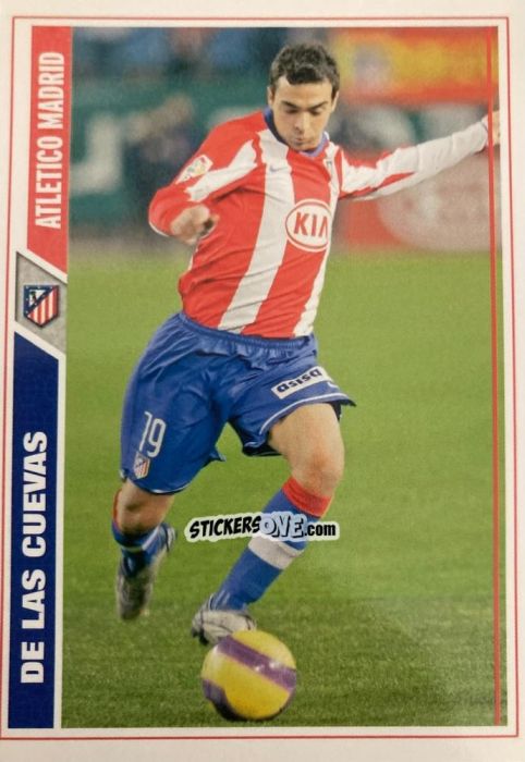 Figurina D. Cuevas - Las Fichas De La Liga 2007-2008 n. 1173 - Mundicromo