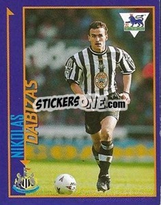 Cromo Nikos Dabizas - English Premier League 1998-1999. Kick off n. 132 - Merlin