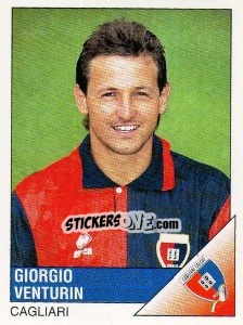 Figurina Giorgio Venturin - Calciatori 1995-1996 n. 50 - Panini