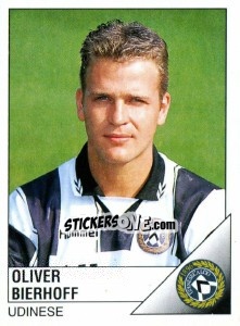 Figurina Oliver Bierhoff - Calciatori 1995-1996 n. 320 - Panini