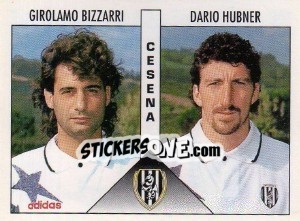 Figurina Bizzarri / Hubner - Calciatori 1995-1996 n. 387 - Panini