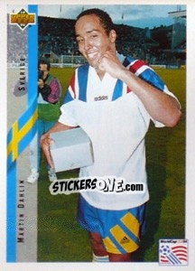 Figurina Martin Dahlin - World Cup USA 1994 n. 108 - Upper Deck