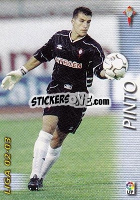 Figurina Pinto - Liga 2002-2003. Megafichas n. 93 - Panini