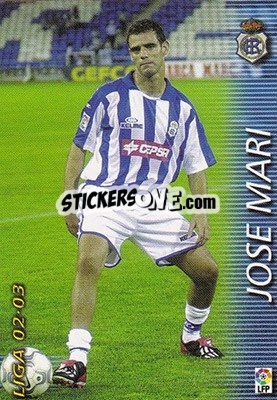 Figurina Jose Mari - Liga 2002-2003. Megafichas n. 264 - Panini