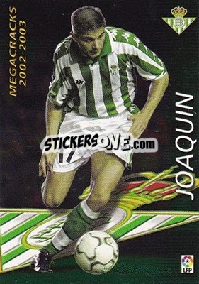 Sticker Joaquin - Liga 2002-2003. Megafichas n. 371 - Panini