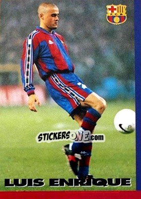 Figurina Luis Enrique - FC Barcelona 1996-1997 n. 79 - Panini
