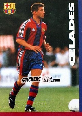 Figurina Celades - FC Barcelona 1996-1997 n. 83 - Panini