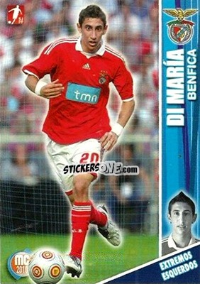 Figurina Di Maria - Megacraques 2009-2010 n. 93 - Panini