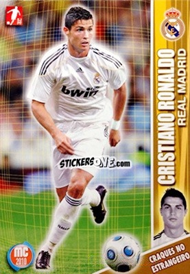 Figurina Cristiano Ronaldo - Megacraques 2009-2010 n. 119 - Panini