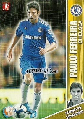 Cromo Paulo Ferreira - Megacraques 2009-2010 n. 127 - Panini